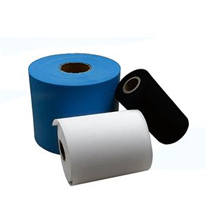 Recycled PET spunbond nonwoven